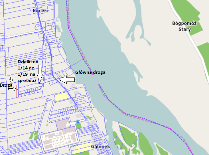 Działki 1000 m2 - 10 km od Zazamcza 
