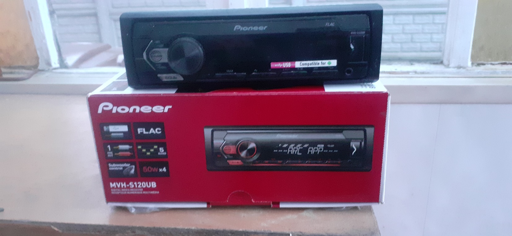 Radio PIONEER MVH-S120UB , stzn bdb
