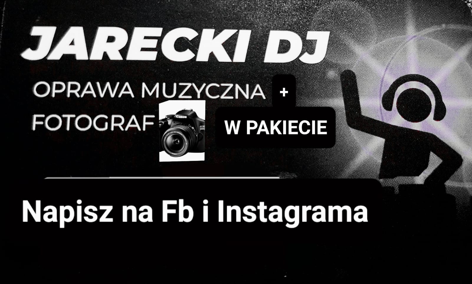 Oprawa muzyczna, fotograf, fotobudka 360