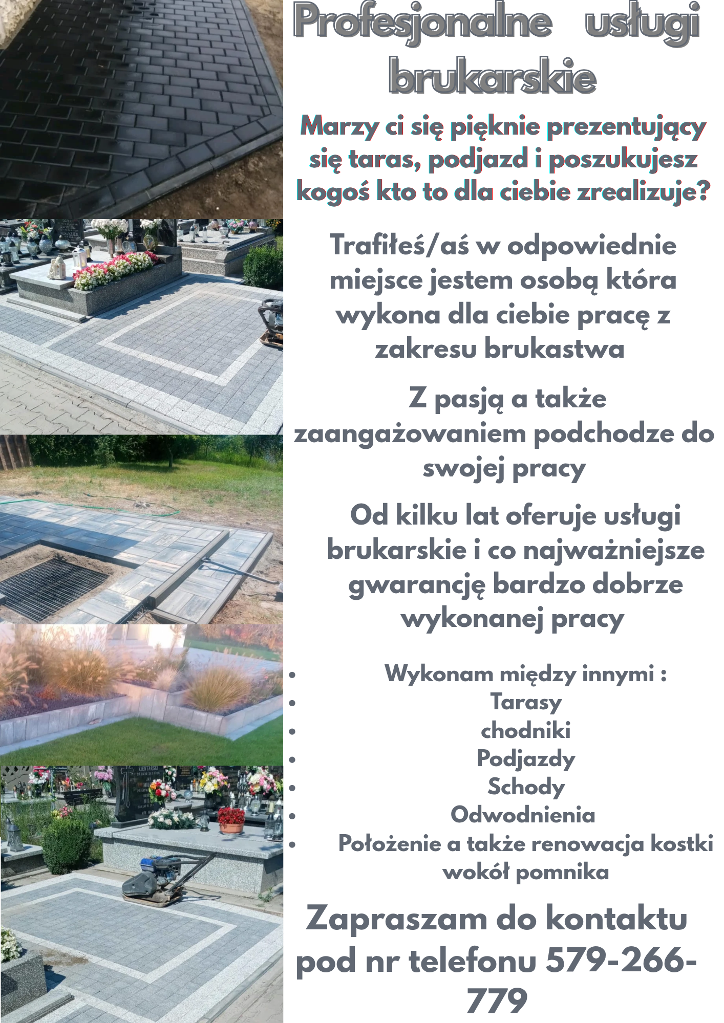 Profesjonalne usługi brukarskie   