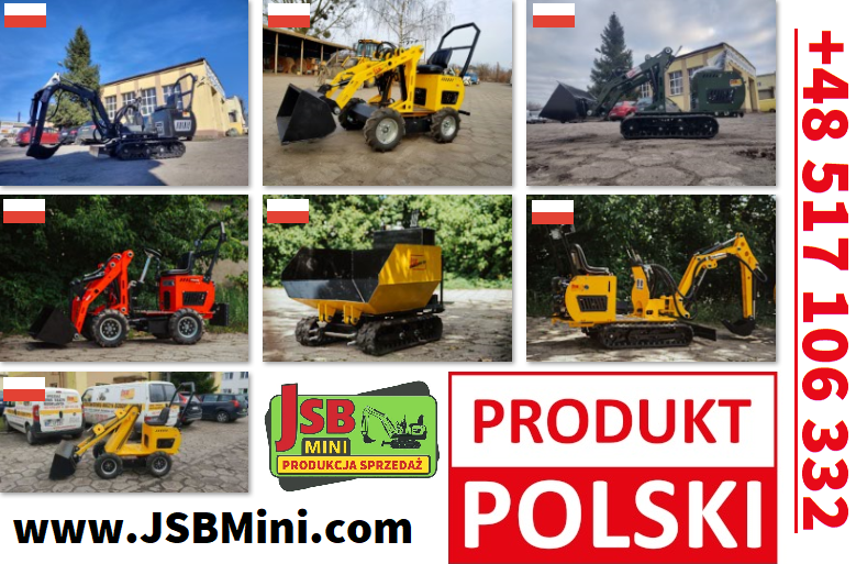 Ładowarka Koparka Wozidło - NOWE 2025 - Prosto od Producenta JSB POLSKA -